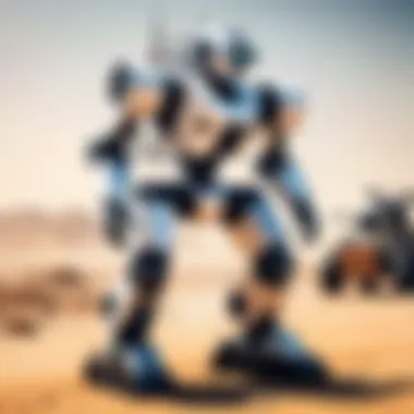 Robotic Assistance in Hazardous Situations Robotic unit assisting in bomb disposal