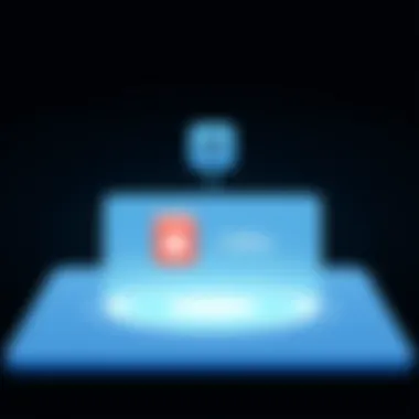 Demonstration of the installation process for the Libby app