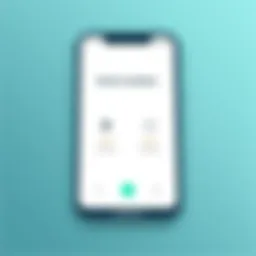 A smartphone displaying dual phone numbers interface