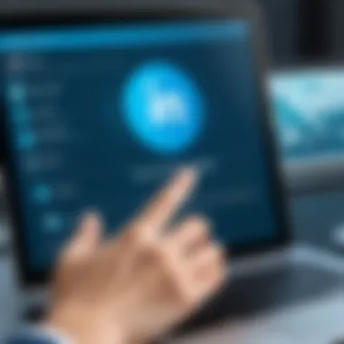 Engagement with Relevant Medical Content Engaging with medical content on LinkedIn