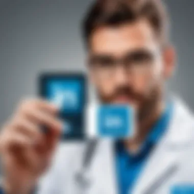 Creating a Distinctive LinkedIn Profile A professional profile showcasing a medical doctor on LinkedIn