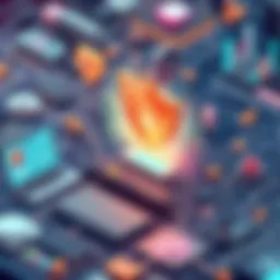 A visual representation of cybersecurity innovation