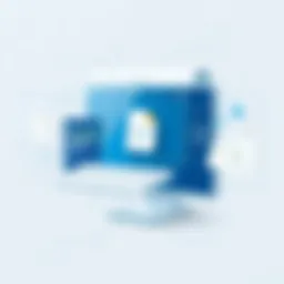 Showcasing the user interface of Microsoft's document scanning application