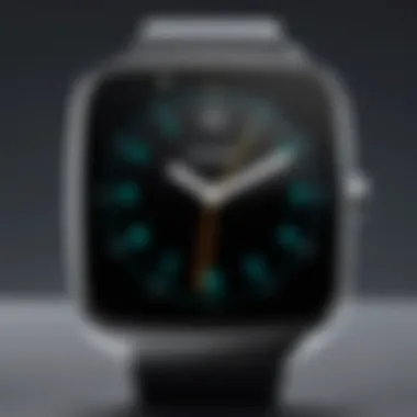 Sleek Design of Cutting-Edge Android Watch Modern Android Watch Design
