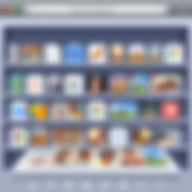 Effective Organization of Albums Visual representation of organized photo albums