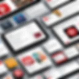 Visual representation of Pinterest ad formats showcasing diverse options available for advertisers