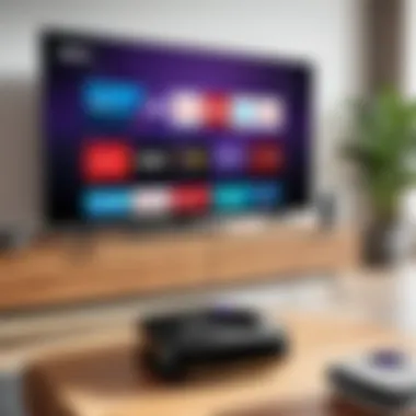 Roku TV integrated with various smart home devices