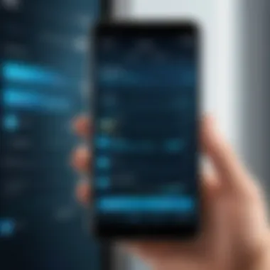 User-Friendly Digital Banking Experience Digital interface of a neobank app