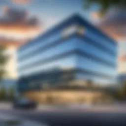 Panasonic Canada corporate headquarters showcasing modern architecture