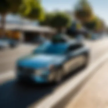 Uber Eats Payment Structure in California Illustration depicting Uber Eats payment structure in California