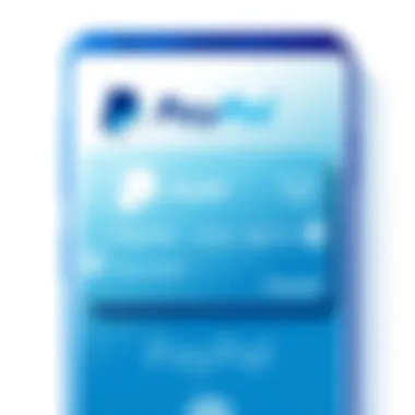 User-Friendly Interface of PayPal A digital wallet interface showcasing PayPal features