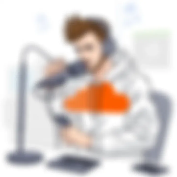 Creative podcaster utilizing SoundCloud Pro for content distribution