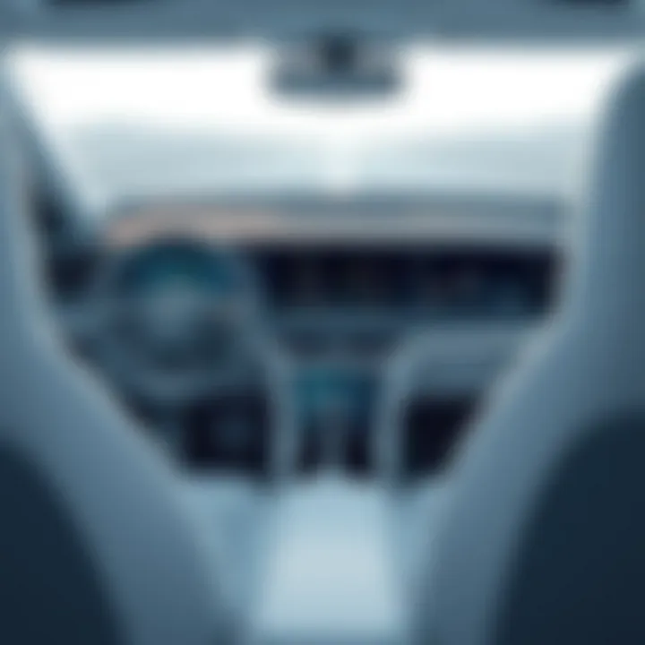 Technology at Your Fingertips: Polestar Dashboard Polestar electric car SUV showcasing advanced technology dashboard