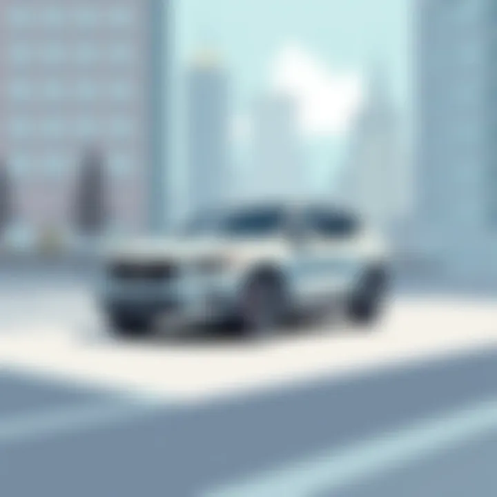 Polestar in Motion: Navigating Urban Landscapes Polestar electric car SUV in an urban setting