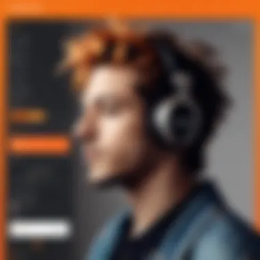 SoundCloud interface showcasing profile creation process