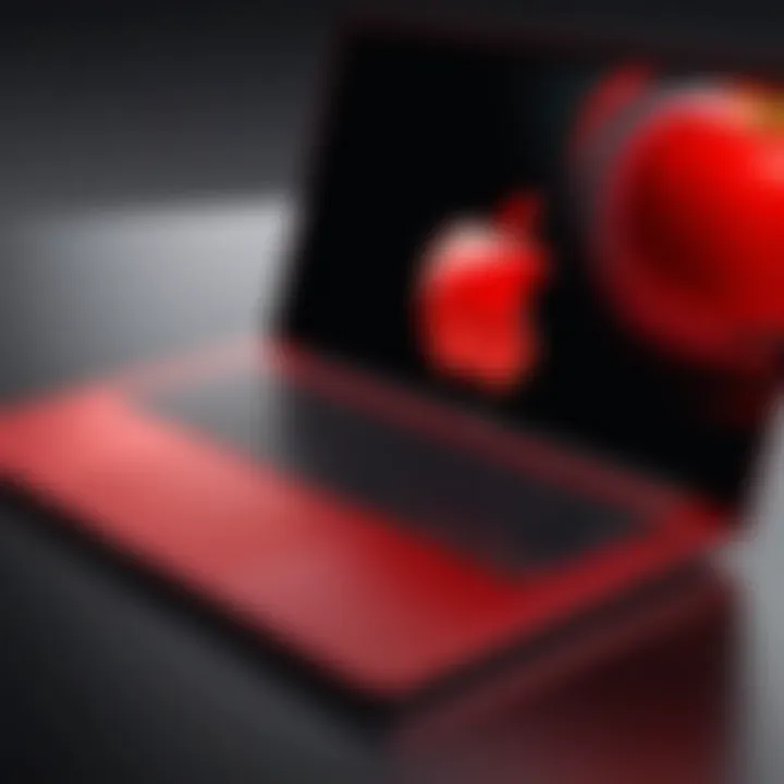 Unmatched Performance of Red Apple Laptop