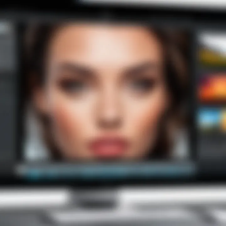 A close-up of Lightroom's editing panel showing background removal tools