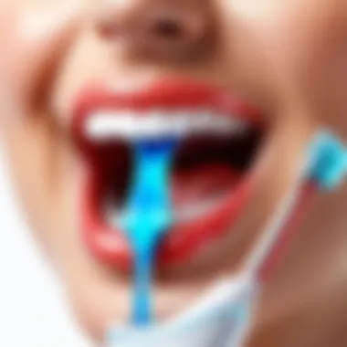 Modern toothbrush with toothpaste infusion