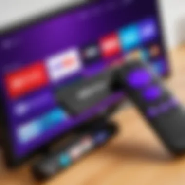 Roku streaming stick with ABC channel