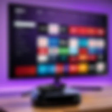 Comparison chart showcasing different Roku TV models and features