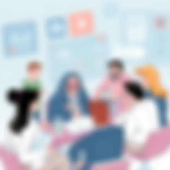 Diverse stakeholders engaging in fruitful discussions