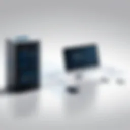 Illustration depicting seamless integration of MS SQL in AWS