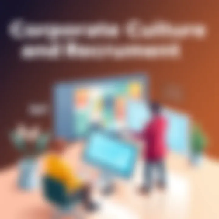 Visual representation of Shopee's corporate culture and its influence on talent acquisition.