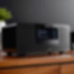 User interface of Sonos Radio HD showcasing its features
