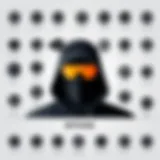 Illustration of various spyware types