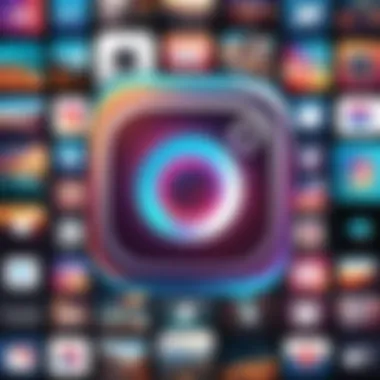 A montage of video clips combined for Instagram content.