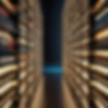 Digital Library Integration Abstract representation of digital movie libraries merging