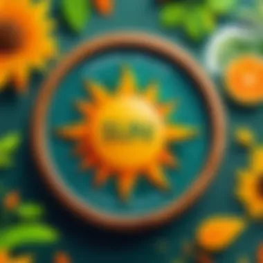 Sun Basket logo showcasing brand identity