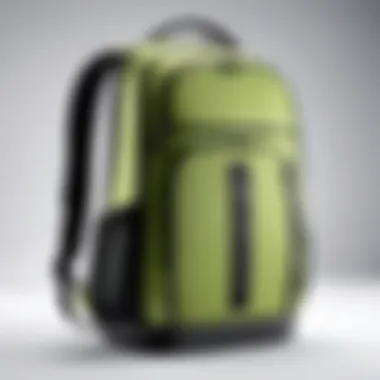 Sleek design of the Targus Spruce EcoSmart Backpack