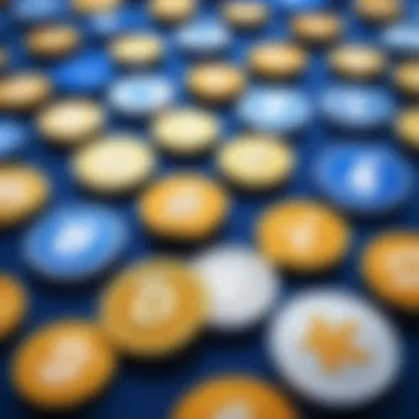 Future of Digital Currencies Conceptual image depicting future digital currencies inspired by Facebook Credits