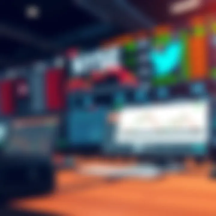 Technology Integration in Trading A digital representation of technology integration in trading