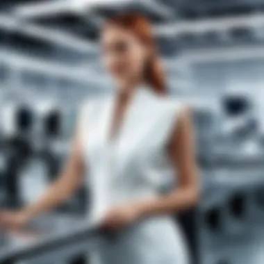 Sustainable Practices in Fashion Manufacturing Sustainable fashion production utilizing advanced machinery.