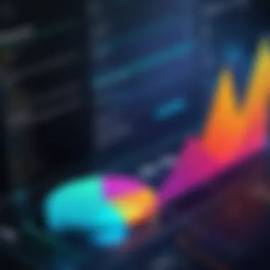 Graph showcasing market trends in wireless employment