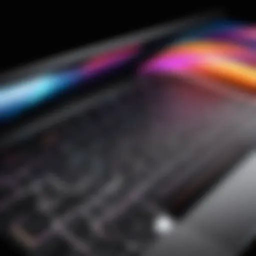 Innovative Touch Bar functionality on MacBook Pro 13-inch