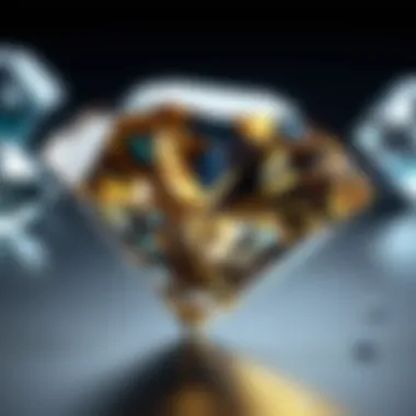 The Beauty of Memorial Diamonds A close-up of a stunning memorial diamond glimmering under light
