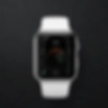 User interface of Uber on Apple Watch displaying ride options