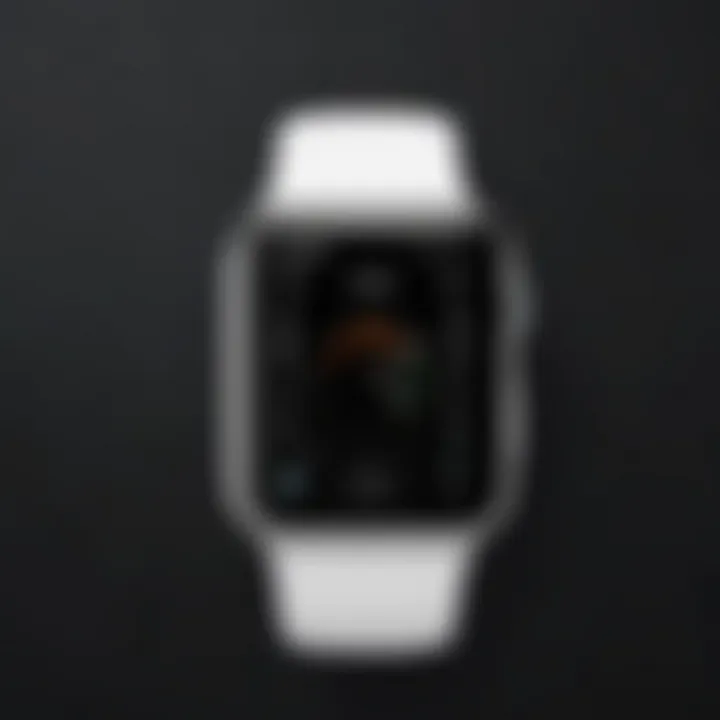 User interface of Uber on Apple Watch displaying ride options