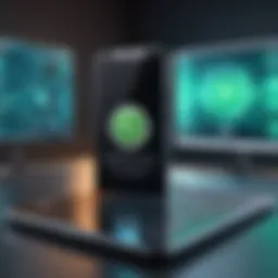 Detailed illustration of Android remote spyware functionalities