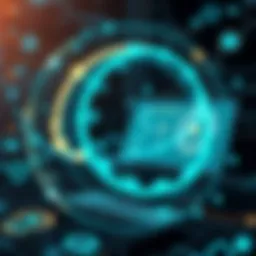 Visual representation of data loops in technology