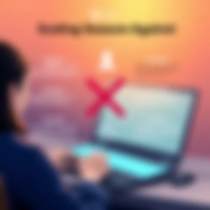 Infographic showing prevention strategies for dating app users