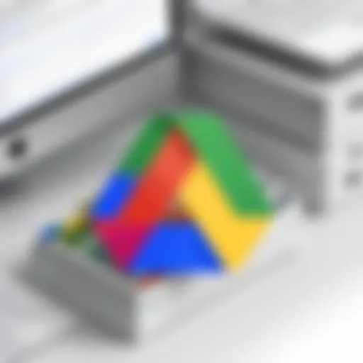 Visual breakdown of Google Drive storage pricing tiers