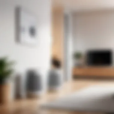 Luma WiFi Mesh in Contemporary Interiors Luma WiFi Mesh System in a modern home setting
