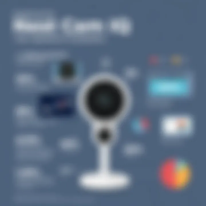 Visualization of user experience data regarding the Nest Cam IQ
