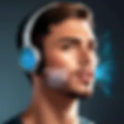 Visual representation of voice authentication vulnerabilities