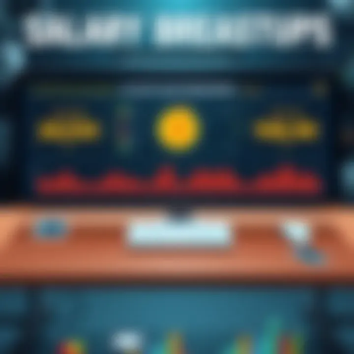 Salary Breakdown in Series B Startups Visual representation of salary breakdown in startups