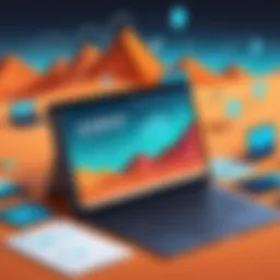 Visual representation of startup tracking tools